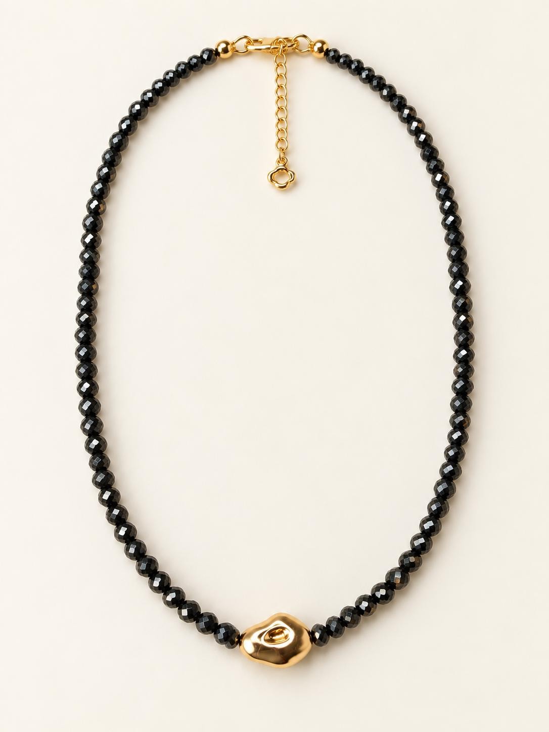 Natural Olive green pyrite necklace, 3mm gemstone, 18k gold filled