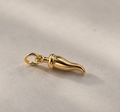 18K Gold Filled Italian lucky horn Charm, Good Luck Charm